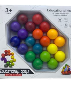 Jucărie Educațională cu Bile Colorate