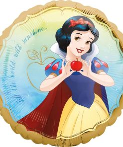 Balon Folie Rotund – Albă ca Zăpada 👑
