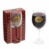 Pahar de Vin Personalizat – „Pentru Nașul meu” | Cadou Elegant și de Suflet
