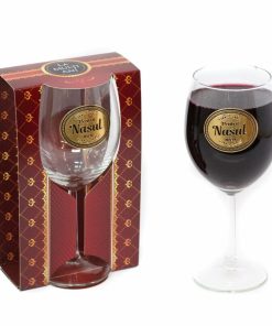 Pahar de Vin Personalizat – „Pentru Nașul meu” | Cadou Elegant și de Suflet