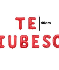 Set Baloane Roșii - “TE IUBESC” (40 cm)