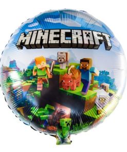 Balon Folie Rotund – Minecraft