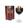 Pahar vin personalizat "50"