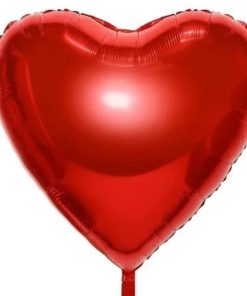 Balon Folie Gigant – Inimă Roșie
