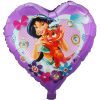 Balon Folie Inimă – Prințesa Jasmine & Rajah 💜