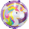 Balon Folie Rotund – Unicorn