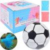 Minge de Fotbal Gender Reveal – Pudră Roz sau Albastră (Ø 12 cm)