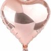 Balon Folie Inimă – 45 cm (neumflat) – Rose