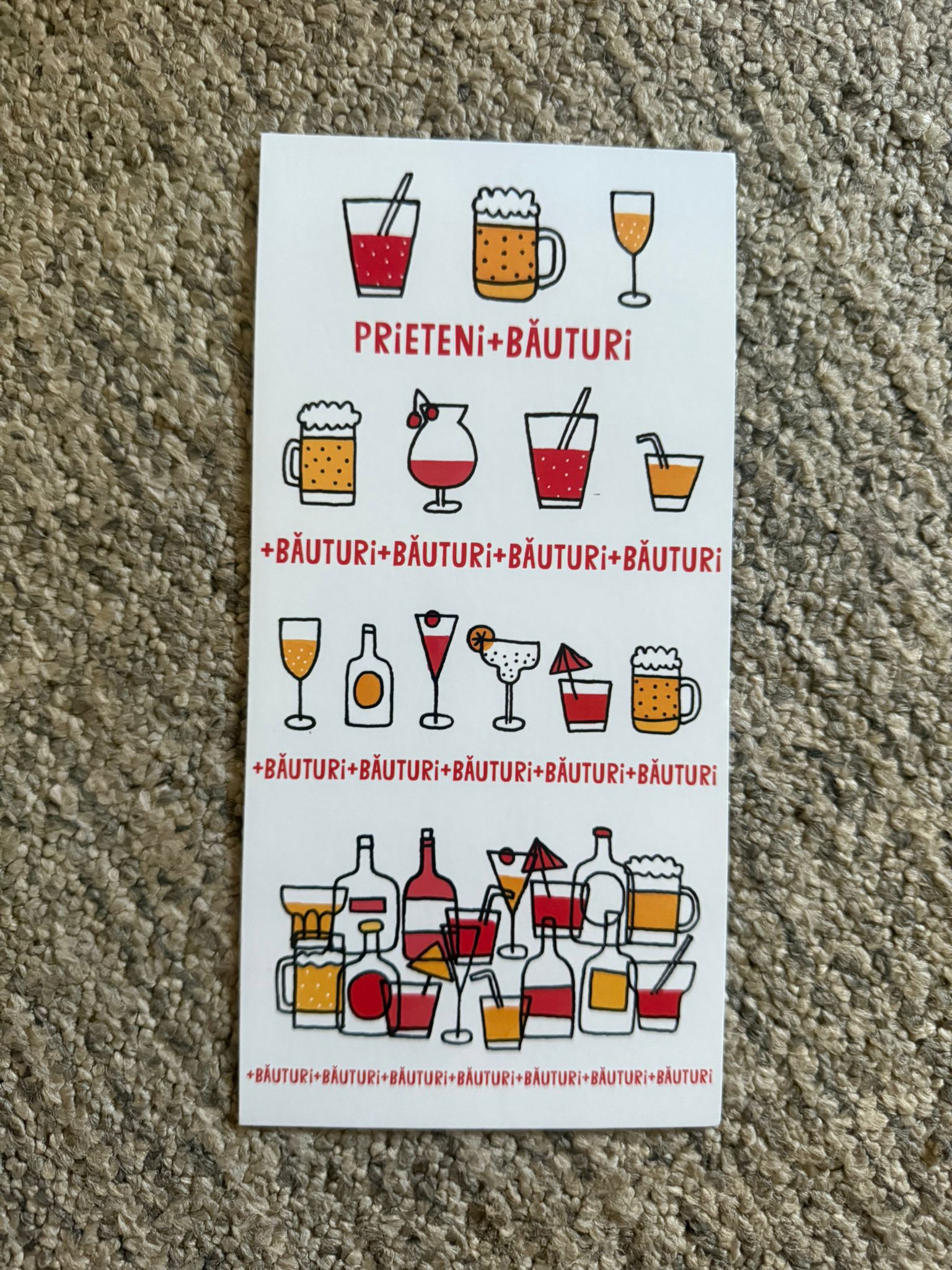 Felicitare elegantă pentru orice ocazie