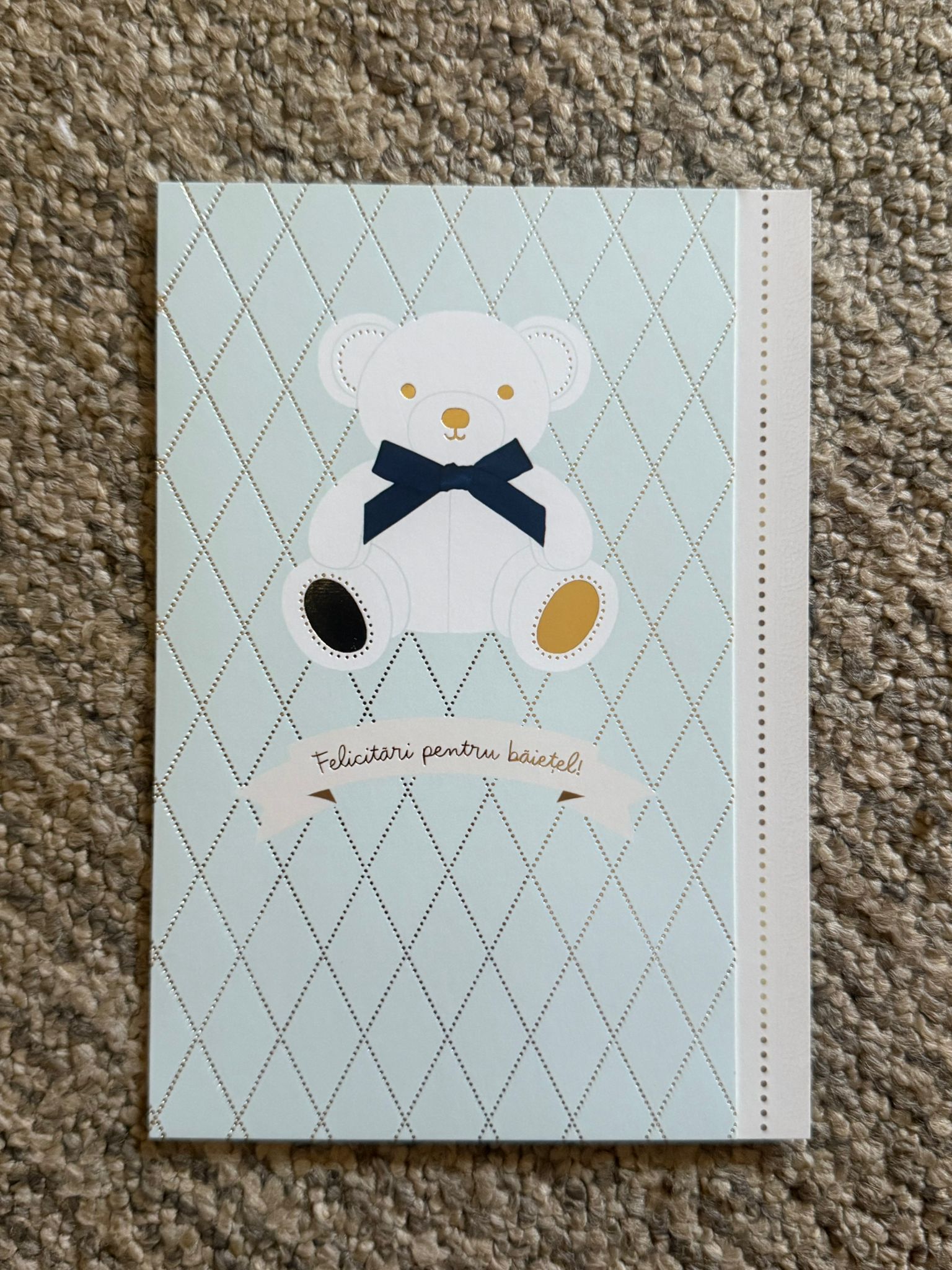 Felicitare elegantă pentru orice ocazie