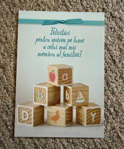 Felicitare elegantă pentru orice ocazie