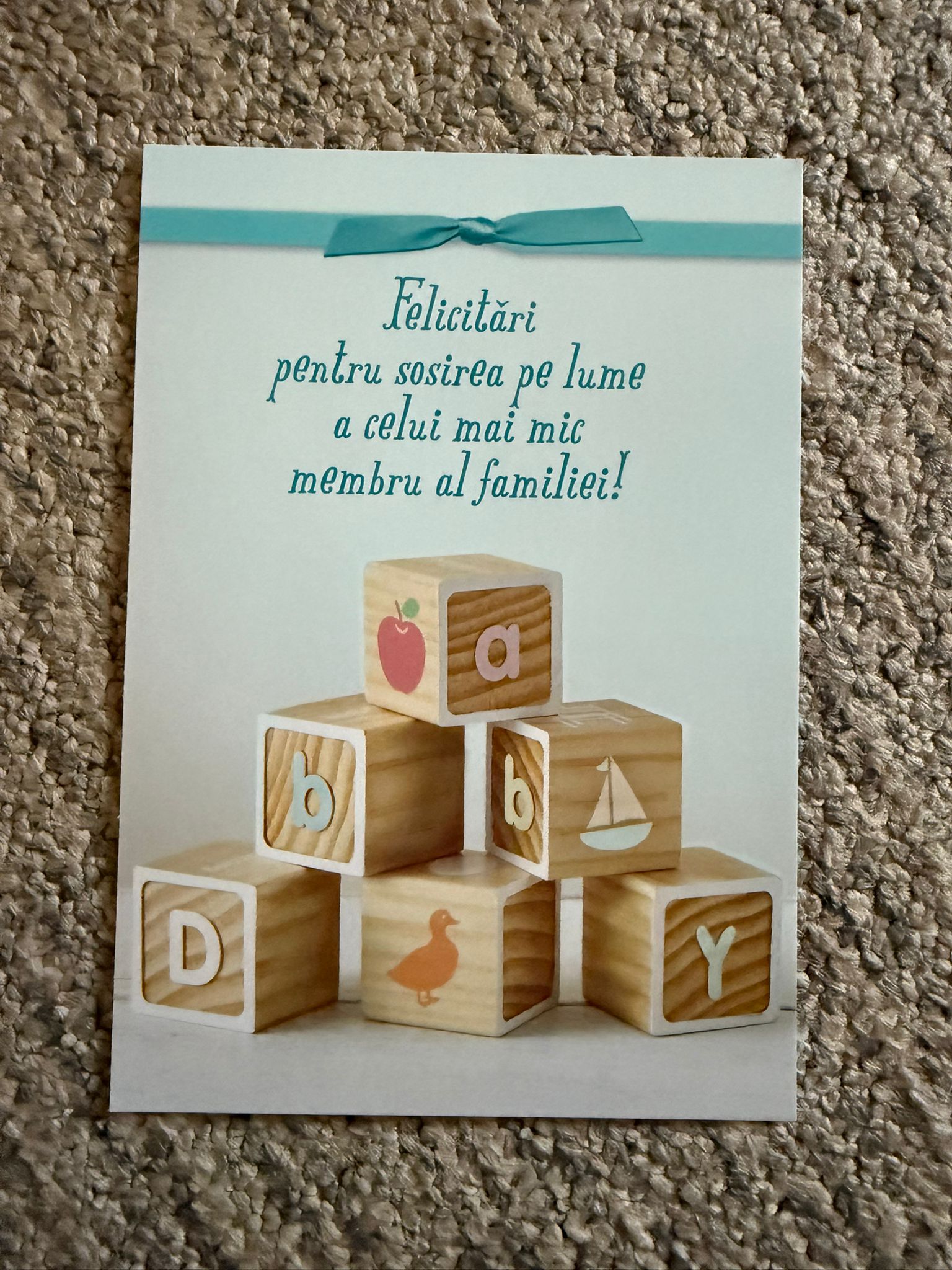 Felicitare elegantă pentru orice ocazie