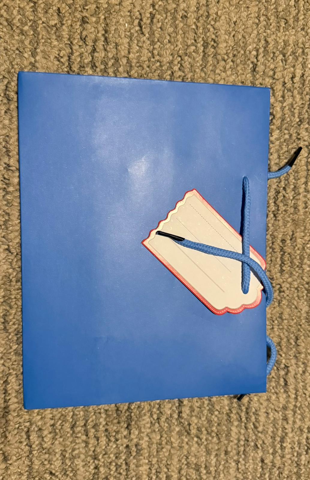 🎁 Pungă cadou – Albastră 🎁