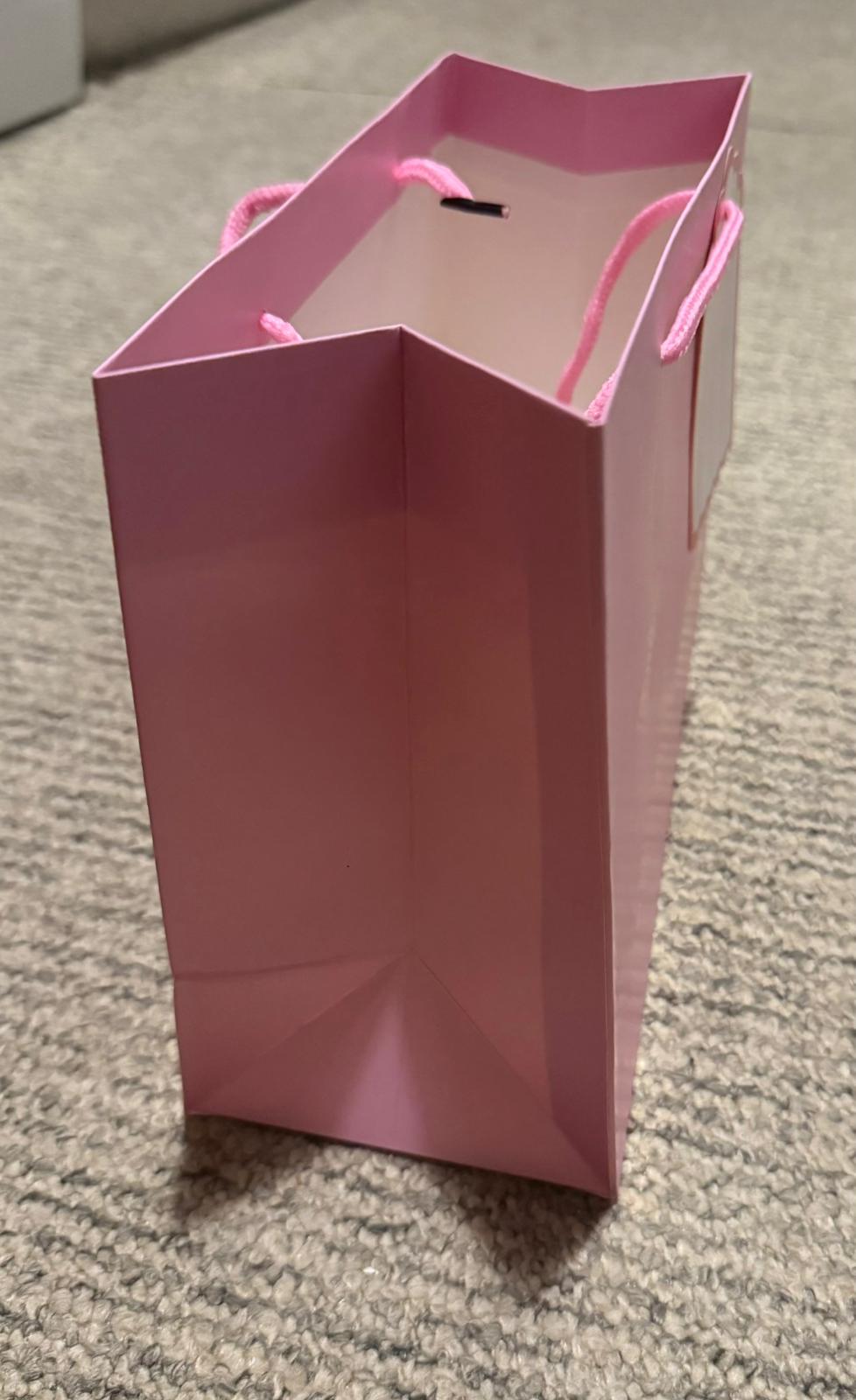 🎁 Pungă cadou – Roz 🎁 - imagine 3