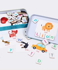 Joc educativ magnetic – Învață literele