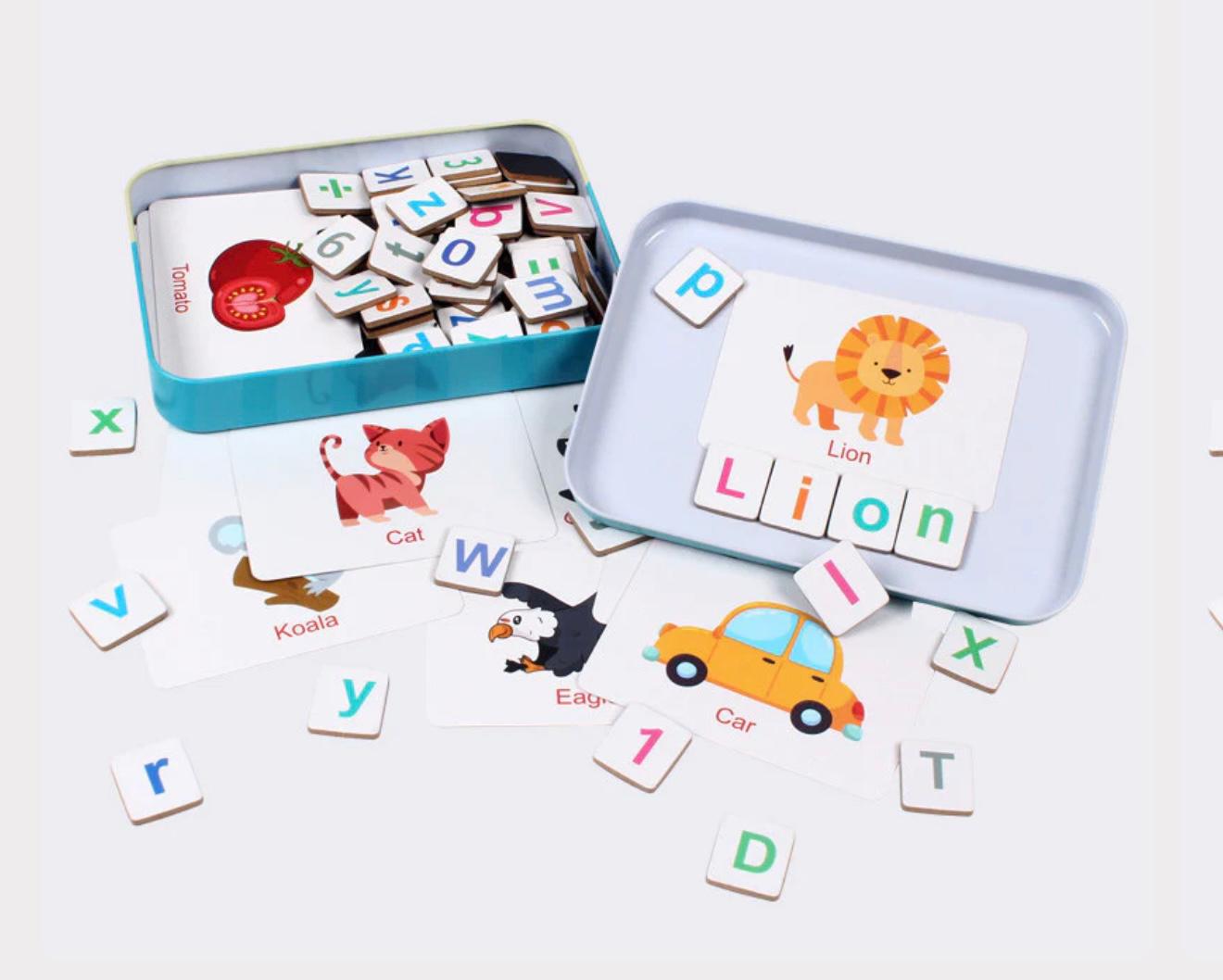 Joc educativ magnetic – Învață literele