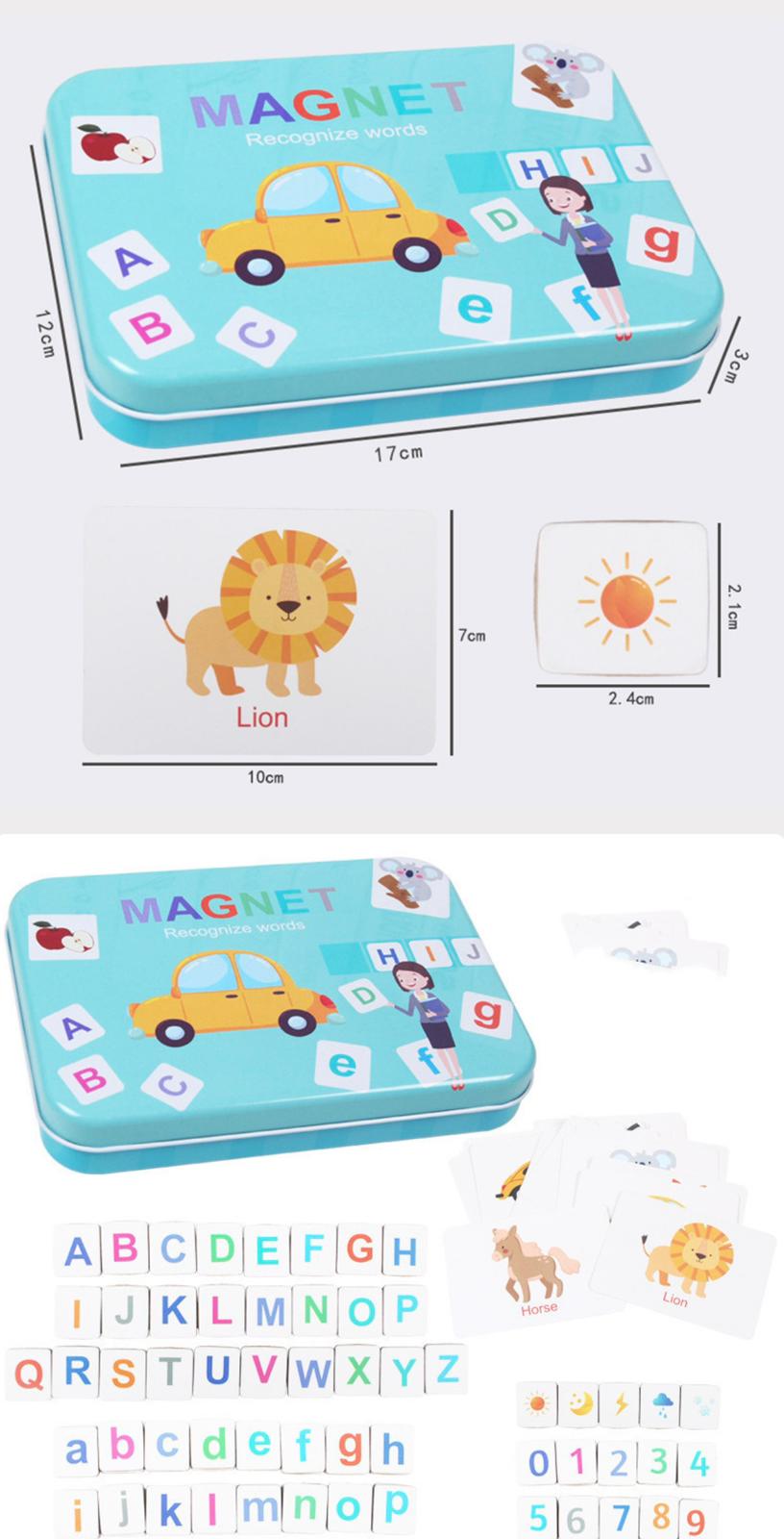 Joc educativ magnetic – Învață literele - imagine 2