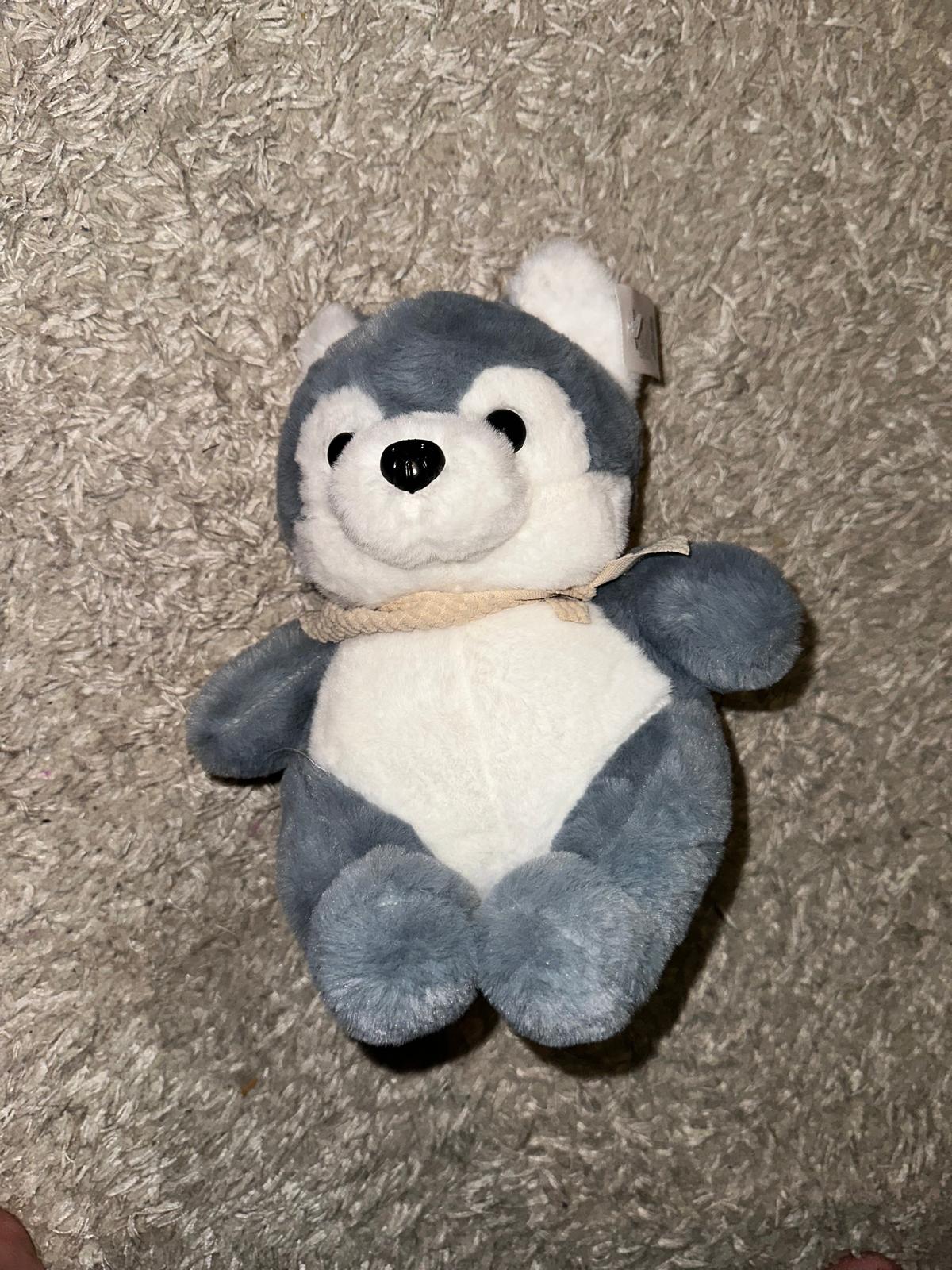 Husky de pluș - Prietenul pufos - imagine 2