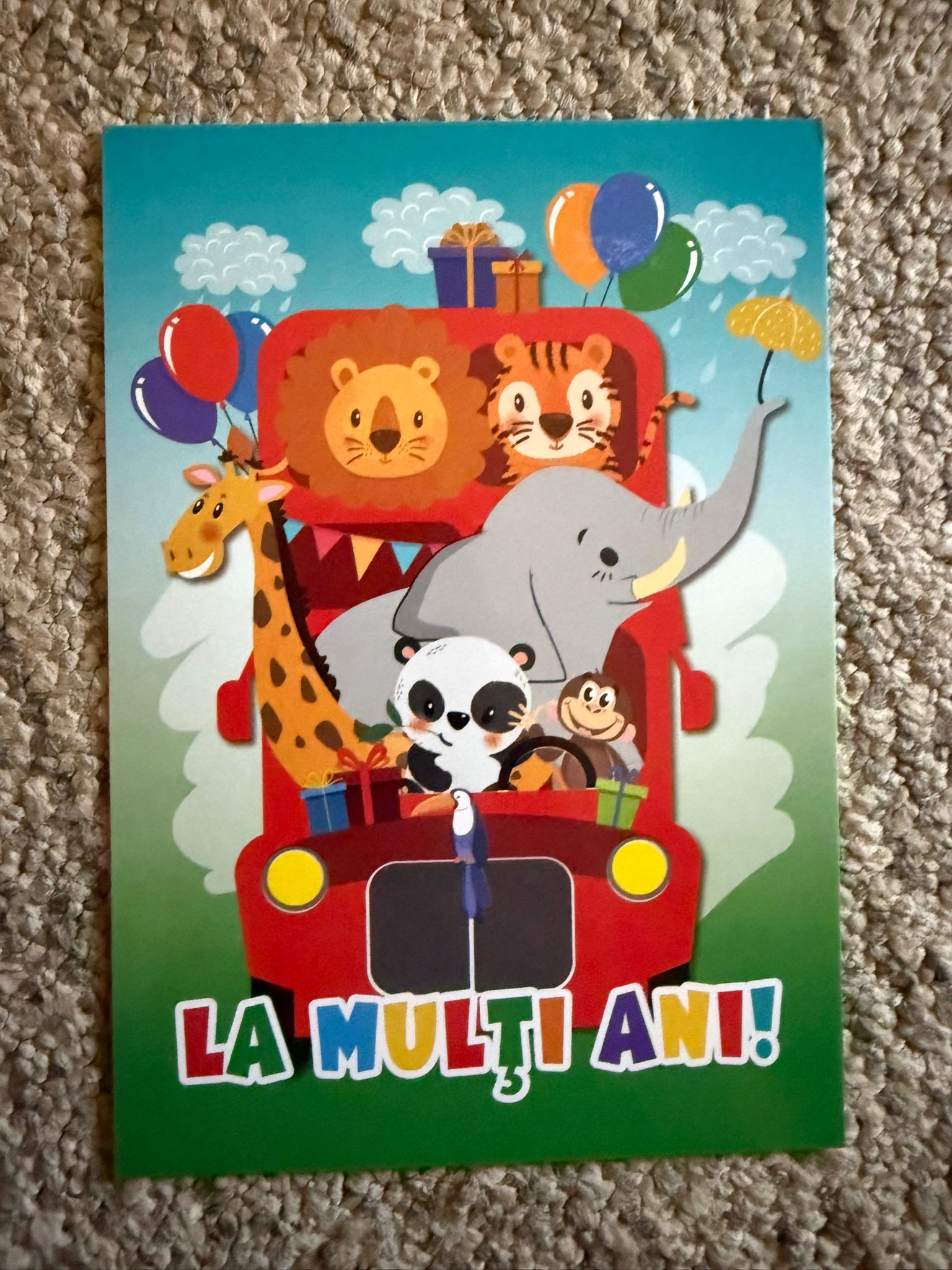 Felicitare elegantă pentru orice ocazie