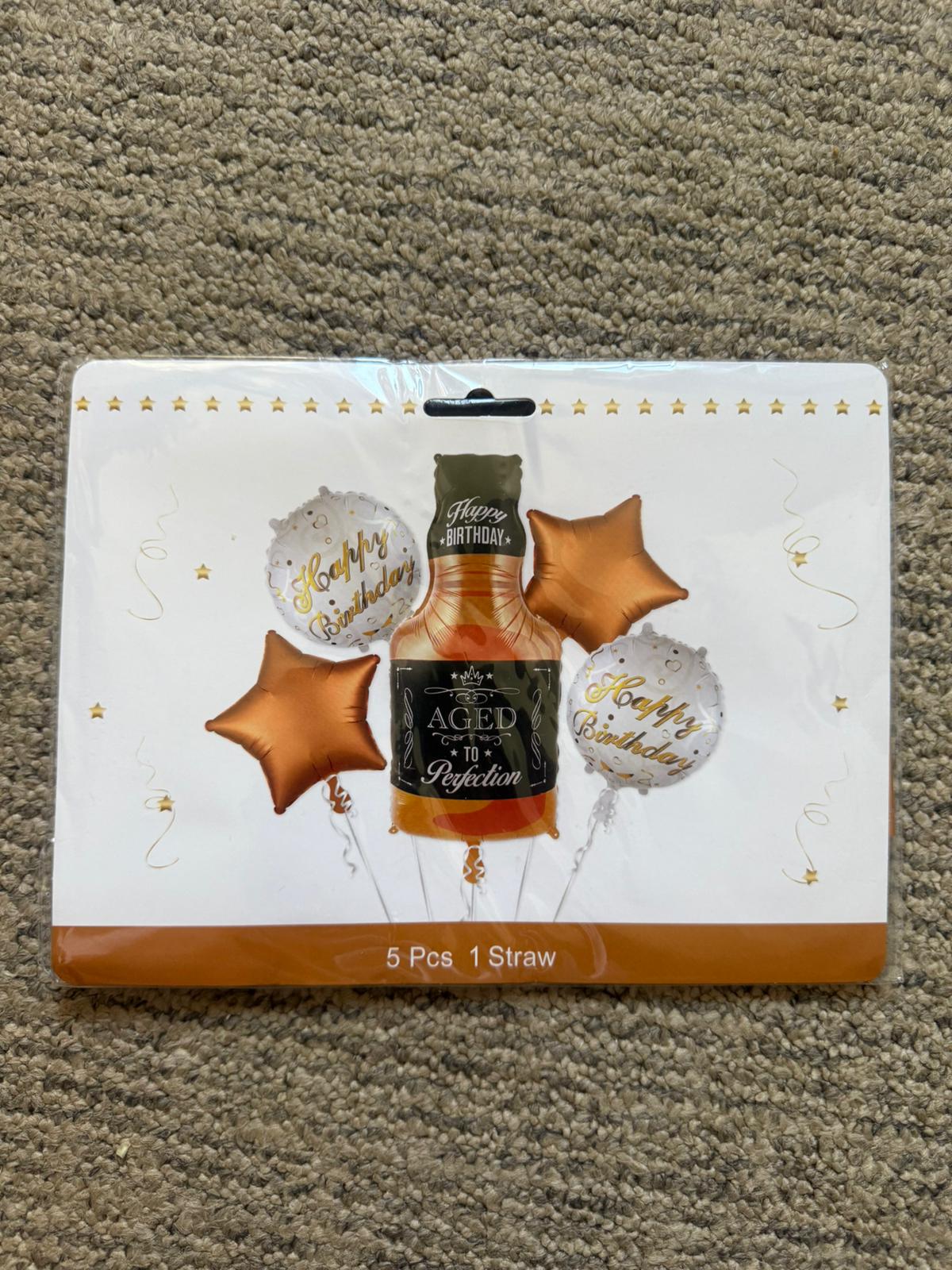 ✨ SET Baloane Folie Petrecere – 5 bucăți 🎈 - imagine 2