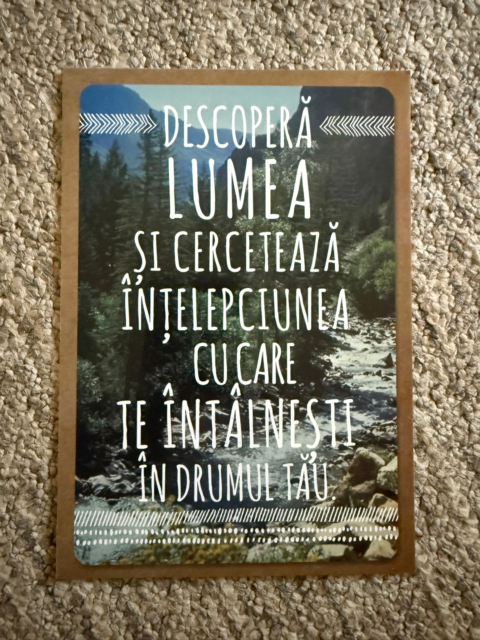 Felicitare elegantă pentru orice ocazie