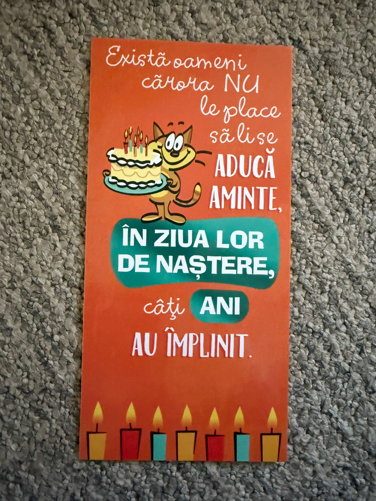 Felicitare elegantă pentru orice ocazie