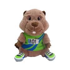Marmotă de pluș - Mascotă sportivă - imagine 2