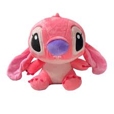 Jucărie de pluș Stitch roz