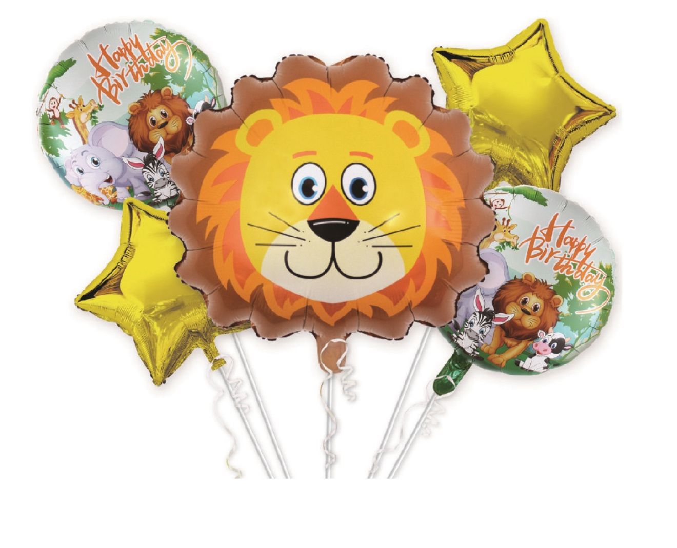 SET Baloane Folie Leu – 5 bucăți