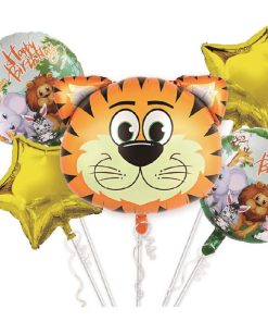 SET Baloane Folie Tigru – 5 bucăți