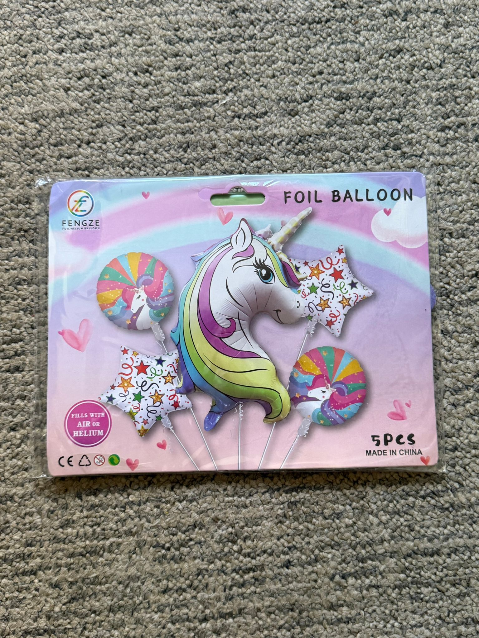 SET Baloane Folie Unicorn – 5 bucăți