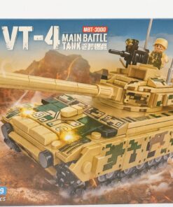 Set lego construcție Tanc VT-4 – LWCK Building Blocks (375 piese)