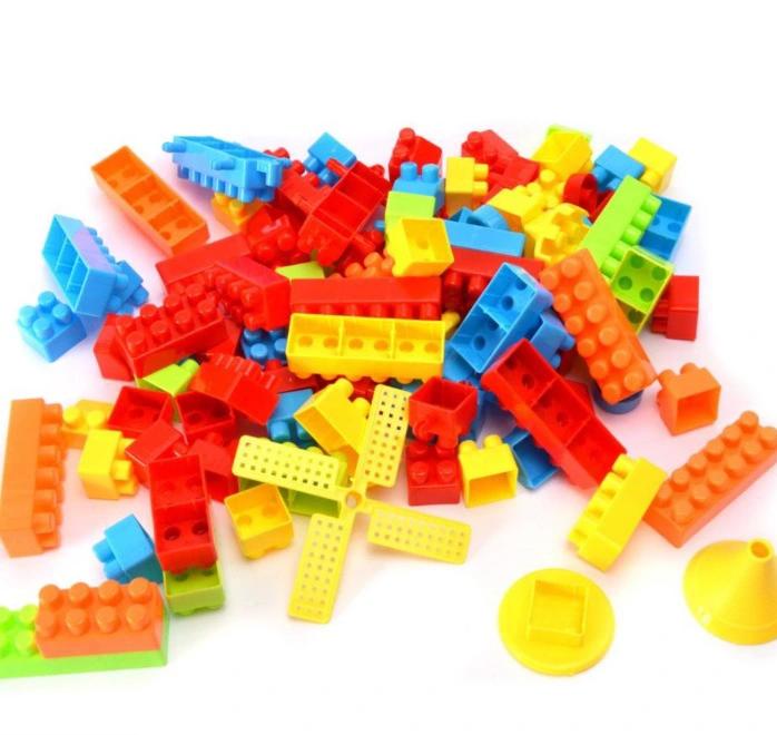 Set cuburi colorate 110 piese