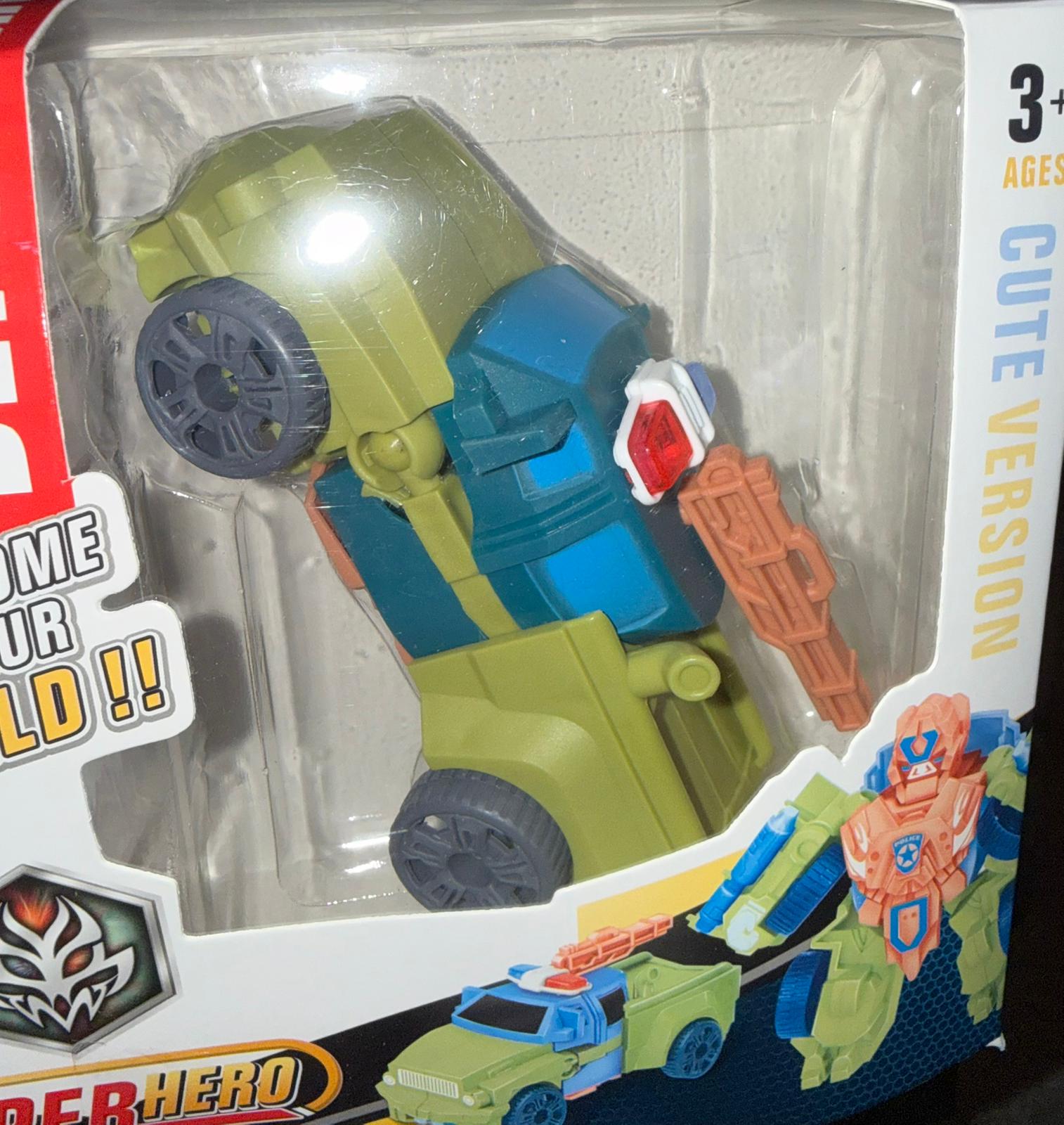 Robot Transformabil 2-în-1 – Model „SuperHero Deform” - imagine 3