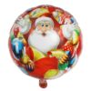 Balon Folie Rotund – Moș Crăciun  (45 cm)