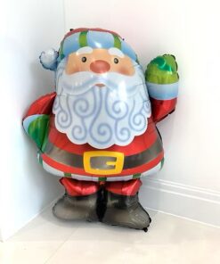 Balon folie în formă de Moș Crăciun