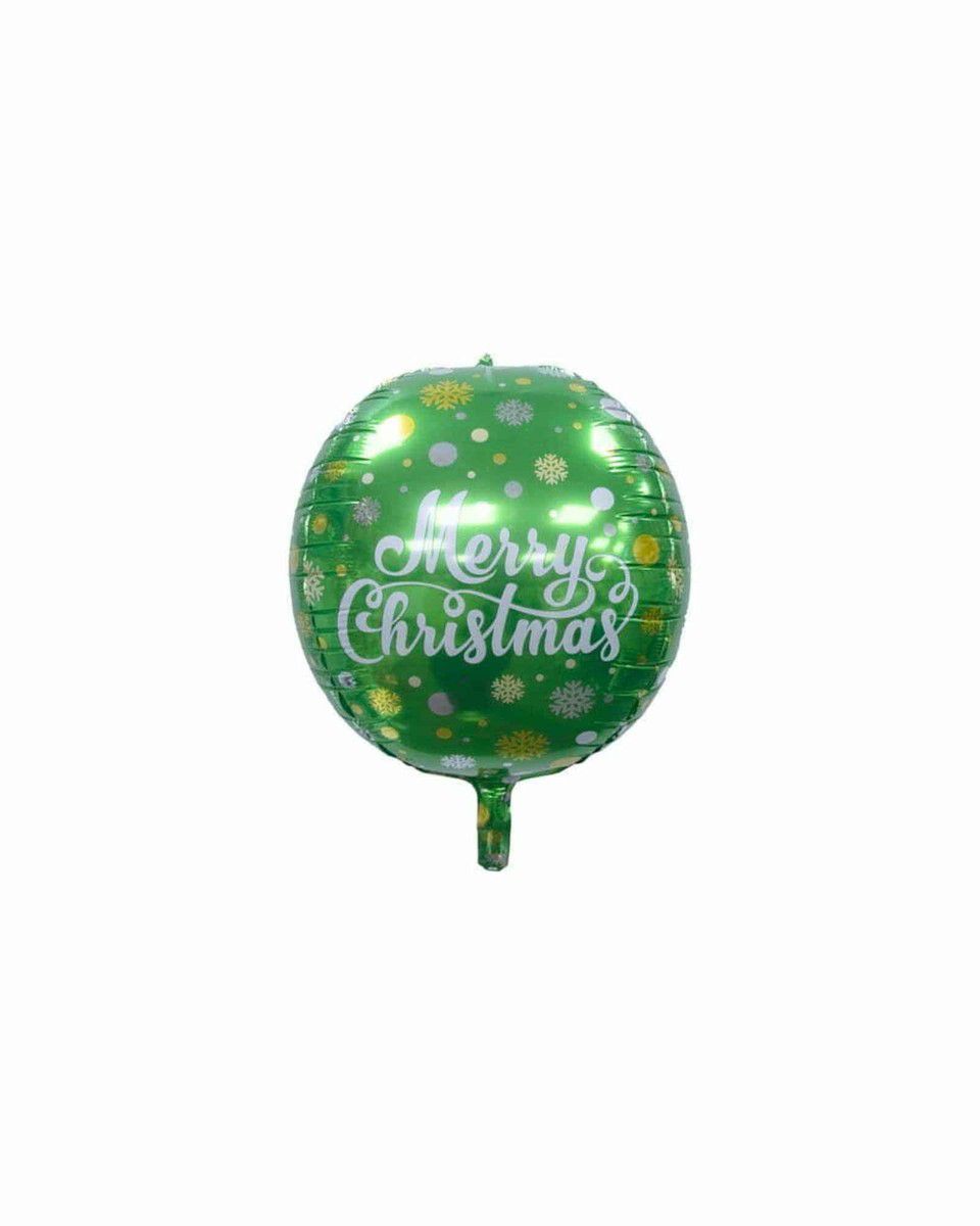 Balon Rotund Folie 3D “Merry Christmas” - imagine 2