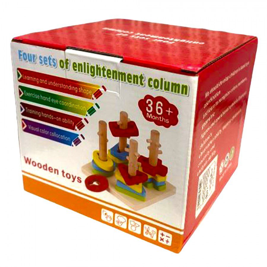 Joc de sortare și potrivire pe forme și culori (pe coloane). - imagine 6